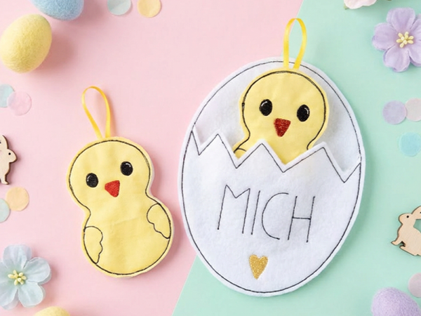 Osterei Überraschung Wunscherfüller- ITH-Stickdatei